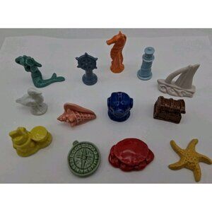 Wade Red Rose Tea Nautical Series Complete Set Figurines Beach Lot of 13